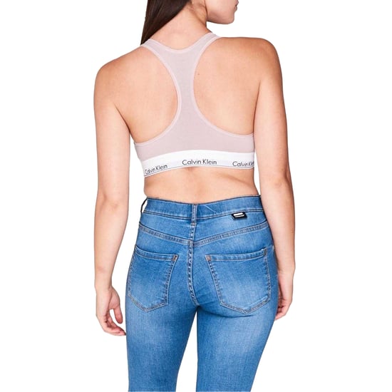 Calvin Klein Dames/Dames Logo Katoenmix Bralette (Roze) - Image 4