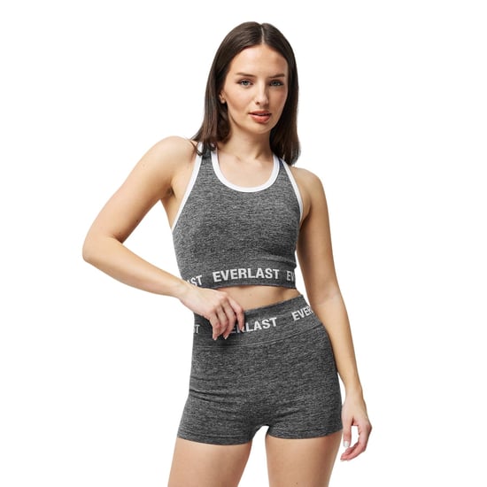 Everlast Dames/Dames Gebogen Sportbeha met Logo (Marine) - Image 3