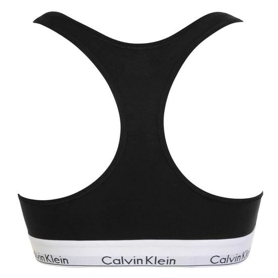 Calvin Klein Dames/Dames Logo Katoenmix Bralette (Zwart) - Image 3