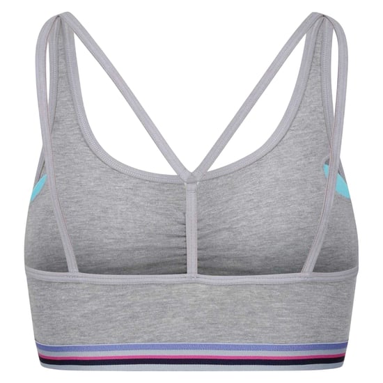 Reebok Jackie sport-BH för kvinnor/damer (Grå Marl Marl) - Image 2