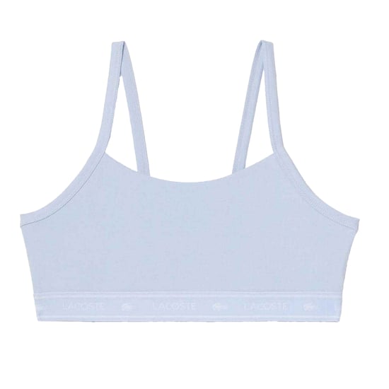 Lacoste Bralette met logo voor dames (Blauw) - Image 2