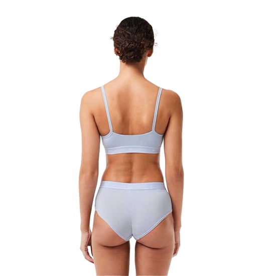 Lacoste Bralette met logo voor dames (Blauw) - Image 3