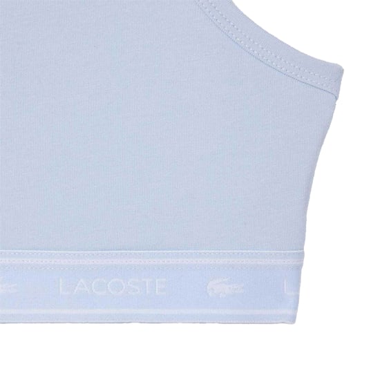 Lacoste Bralette met logo voor dames (Blauw) - Image 4