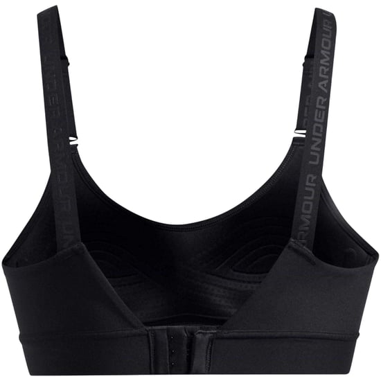 Under Armour Infinity-sportbeha voor dames, medium ondersteuning (Zwart) - Image 2