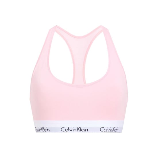 Calvin Klein Dames/Dames Logo Katoenmix Bralette (Buff Roze) - Image 1