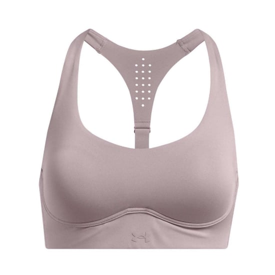 Under Armour Dames/Dames Elite Mid Sportbeha (Grijs) - Image 2
