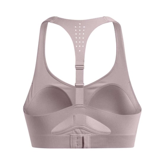 Under Armour Dames/Dames Elite Mid Sportbeha (Grijs) - Image 3