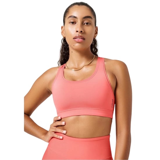 Casall Dames/Dames Iconi Scoop Hals Nauwsluitende Sportbeha (Diep Koraal) - Image 4