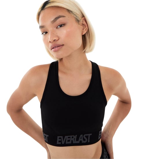 Everlast Dames/Dames Logo Naadloze Sportbeha (Zwart) - Image 4
