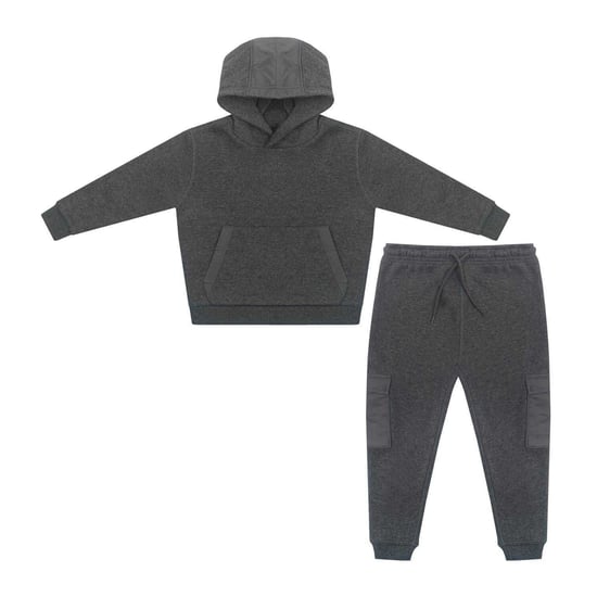 Firetrap Jongens Infant Hoodie en Joggers Set (Houtskool) - Image 1