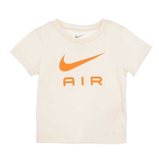Nike Baby Air T-shirt- en korte broekset (Oranje) - Image 3