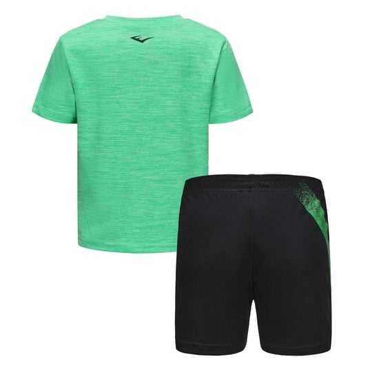 Everlast Set met T-shirt en korte broek met Flex-logo voor jongens (Hyper Groen) - Image 2