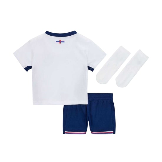 Nike Baby England FA fotbollsdräkt (Vit/blå) - Image 2