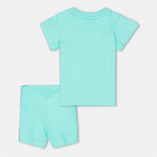 Puma Set katoenen topjes en zwembroekjes met kinderlogo (Aquatisch) - Image 3