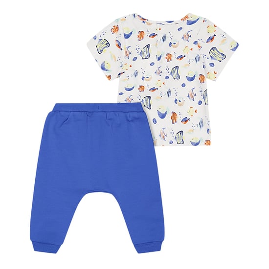 Carrement Beau Baby Jongens Co-ord Set (Blauw/Wit) - Image 2
