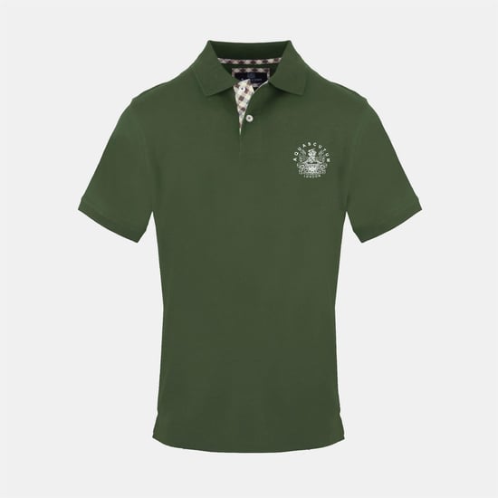 Men's Aquascutum Polo Shirt in Military Green - Image 1