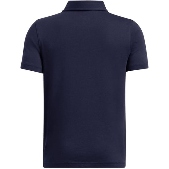 Boys Under Armour Armour Ua B Icon Polo Shirt Boys in Blue - Image 2