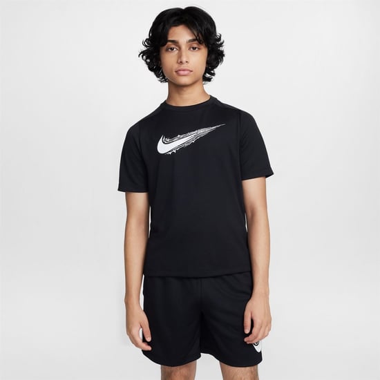 Boys Nike B Nk Df Multi S in Black/White - Image 1