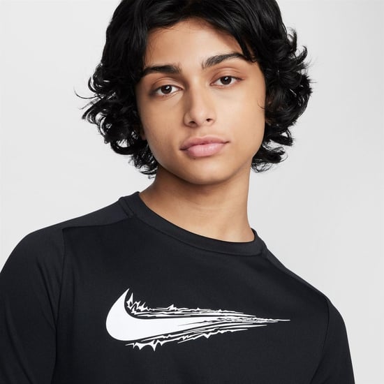 Boys Nike B Nk Df Multi S in Black/White - Image 3