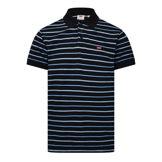 Men's Levis Hm Polo in Auster Stripe - Image 1