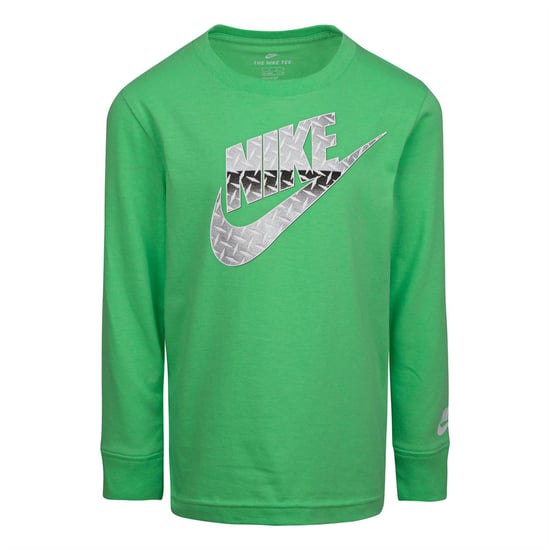 Boys Nike Diamond Plate L in Green Strike - Image 1