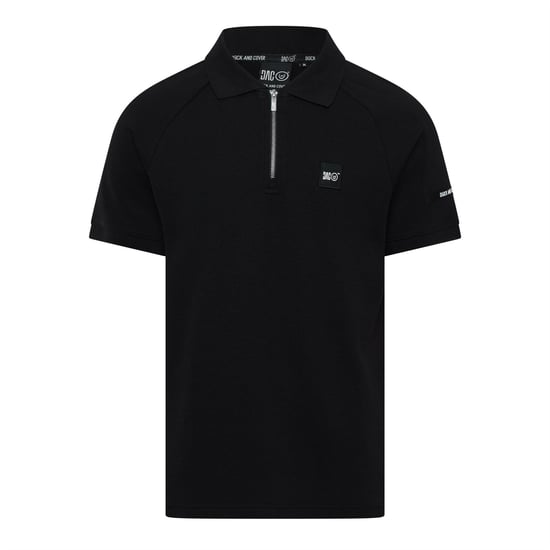Men's Duck and Cover Topfield Polo Shirt in Black - Image 1