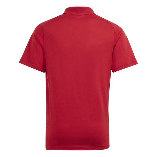Boys adidas Tiro24 C Poloy Polo Shirt Unisex Kids in Power Red - Image 2
