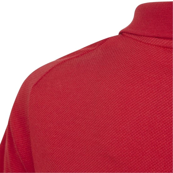 Boys adidas Tiro24 C Poloy Polo Shirt Unisex Kids in Power Red - Image 4