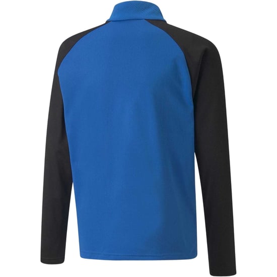 Puma TeamLIGA fleecejack met kwartrits voor kinderen (Blauw) - Image 2