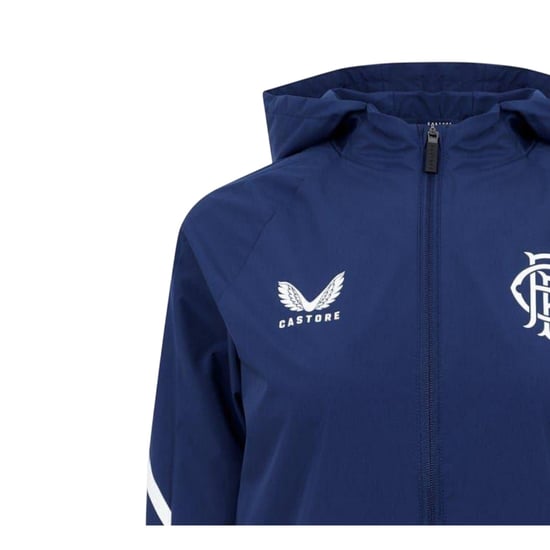 Castore Heren Rangers FC Jacket (Marineblauw) - Image 3