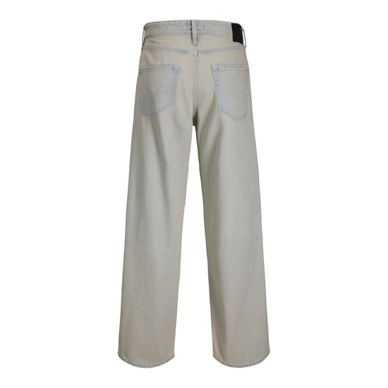 Jack And Jones Mens Relaxed Wide Leg Jeans (Blue Denim) - Image 2