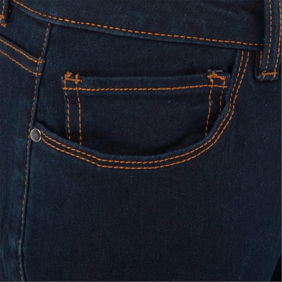 Firetrap Womens/Ladies Mid Rise Skinny Jeans (Night Blue) - Image 5
