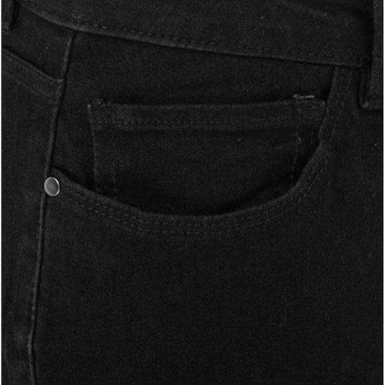 Firetrap Womens/Ladies Mid Rise Skinny Jeans (Black) - Image 5