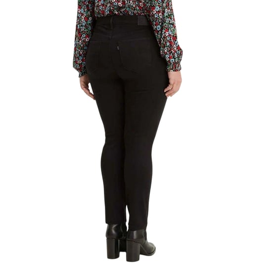 Levis Skinny jeans met 5 zakken voor dames (Zwart) - Image 2