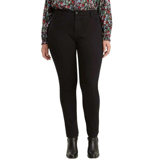 Levis Skinny jeans met 5 zakken voor dames (Zwart) - Image 3