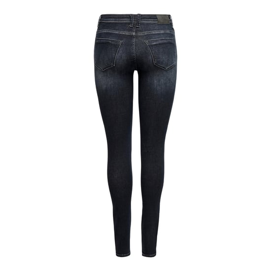 Only Skinny jeans met 5 zakken voor dames (Zwarte denim) - Image 3