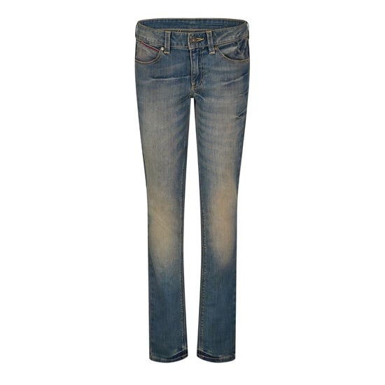 Puma Womens/Ladies Faded Skinny Jeans (Grey) - Image 1