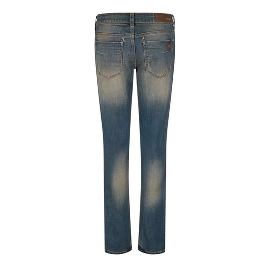 Puma Womens/Ladies Faded Skinny Jeans (Grey) - Image 2