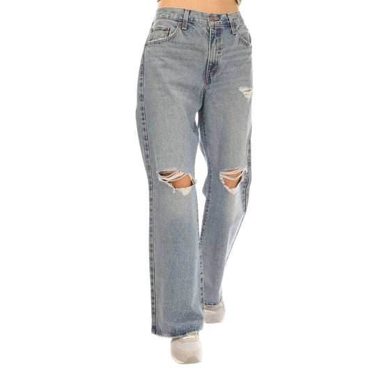 Levis Denim baggy jeans met wijde pijpen voor dames (Lichtblauw) - Image 2