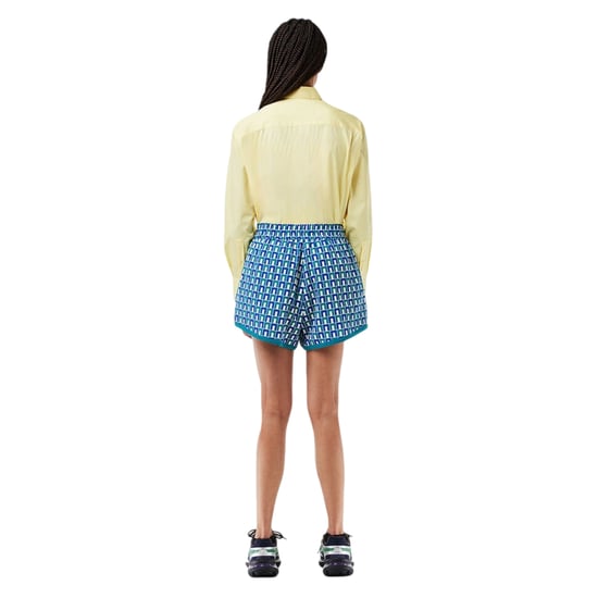 Lacoste Womens/Ladies Geometric Pattern Shorts (Multicoloured) - Image 5