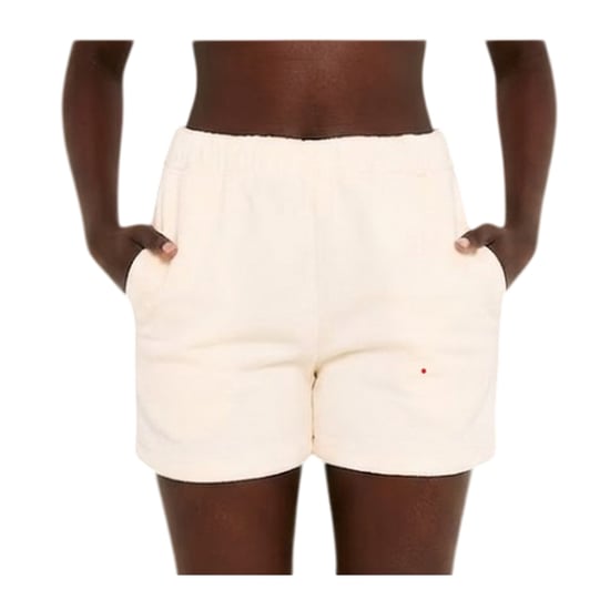Missy Empire Dames/Dames Fleece Shorts (Crème) - Image 1
