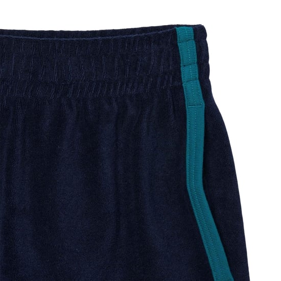 Lacoste Dames-frotteershort met contrasterende details (Blauw) - Image 4