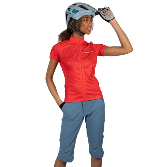 Endura Dames Hummvee Lite Fietsshorts 3/4 (Blauw Staal) - Image 1