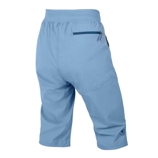 Endura Dames Hummvee Lite Fietsshorts 3/4 (Blauw Staal) - Image 3