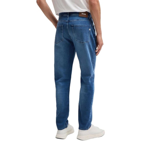 Boss Heren 5 Pocket Jeans (Medium Blauw) - Image 2