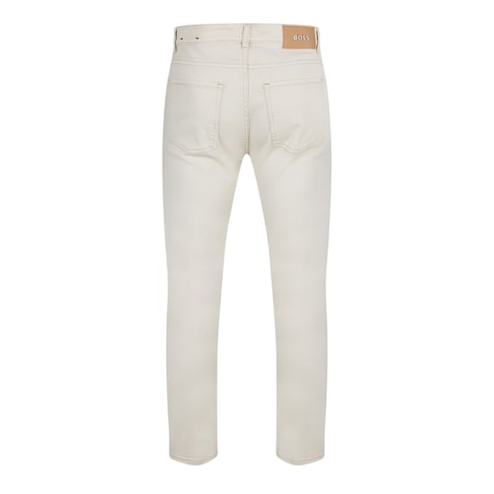 Boss Herrens Denim 5-Fickors Jeans (Vit) - Image 2