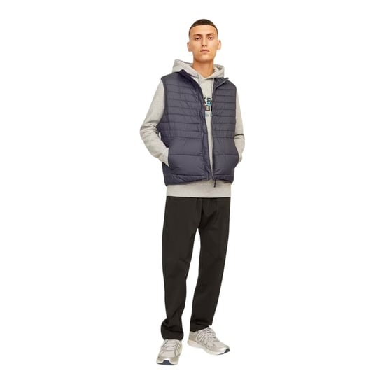 Jack And Jones Heren Estate Gequilte Bodywarmer (Asfalt) - Image 3