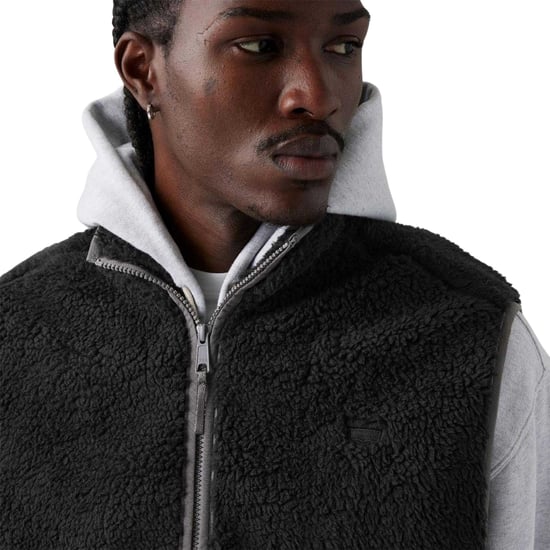 Levis Heren Summit Sherpa Gilet (Jet Black) - Image 3