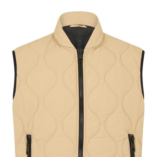 Hugo Mens Sleeveless Gilet (Medium Beige) - Image 2