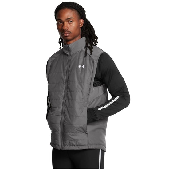 Under Armour Heren Vitality Mouwloos Hardloopvest (Grijs Dageraad) - Image 2